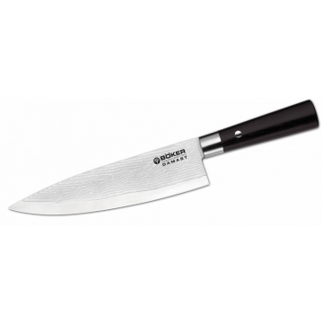 Böker Damast Black kuchařský nůž 21 cm