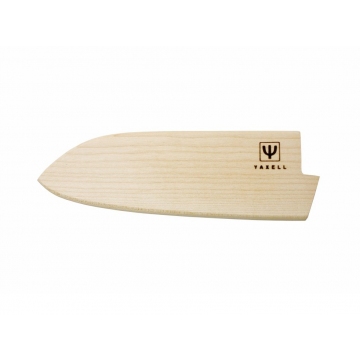 Yaxell dřevěná ochrana ostří na Santoku nůž